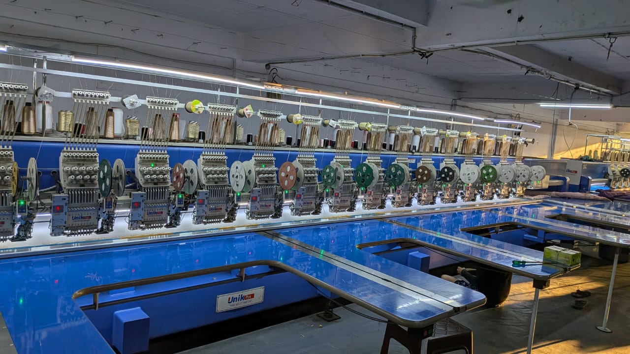 Industrial Embroidery Machine